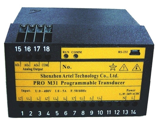 निर्देशयोग्य वोल्टेज वर्तमान transducer ऊर्जा पल्स उच्च सटीकता